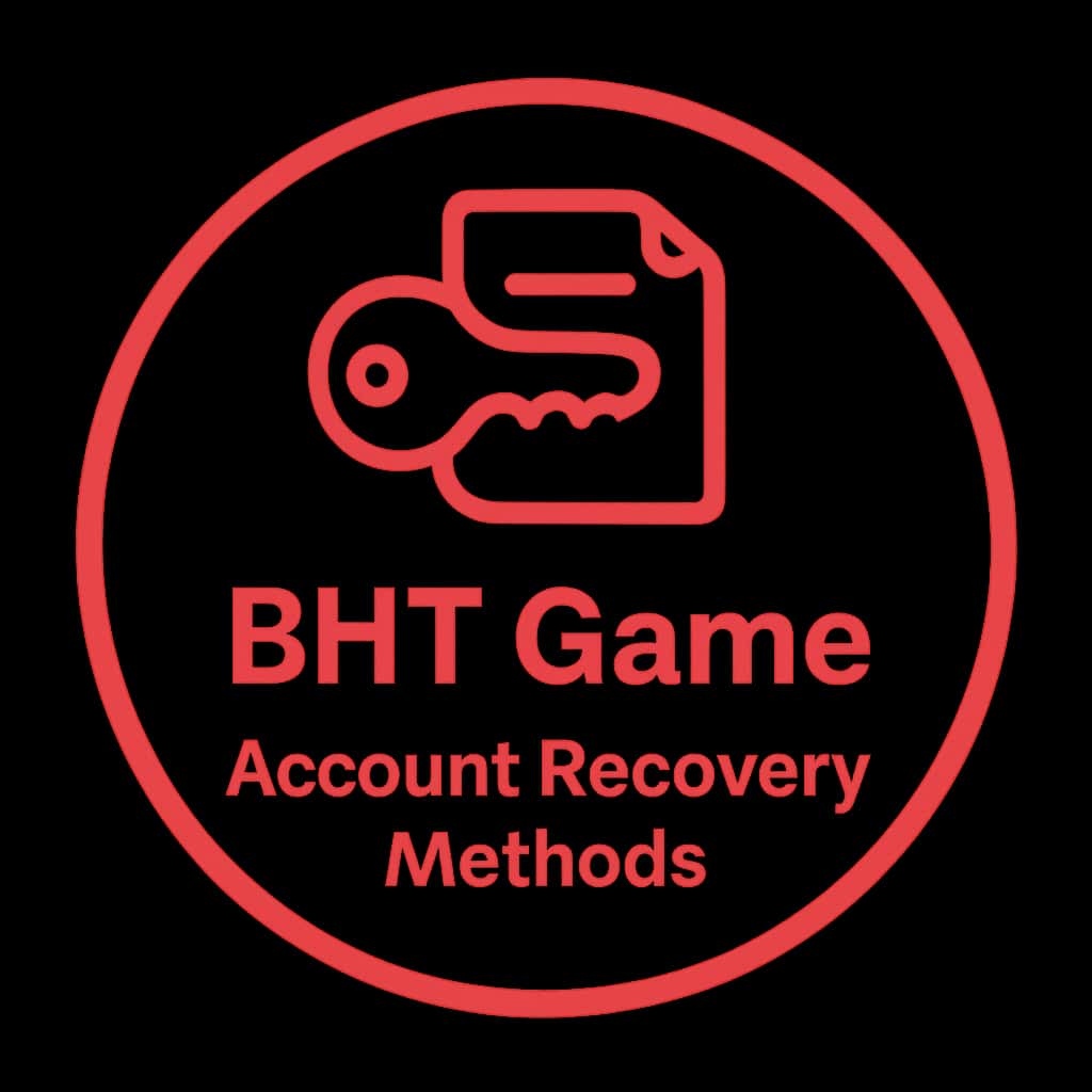 Icon representing BHT Game Account Recovery Methods.