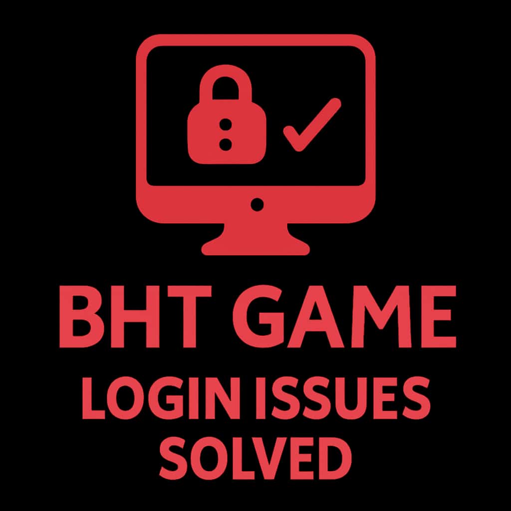 Icon representing BHT Game login assistance.
