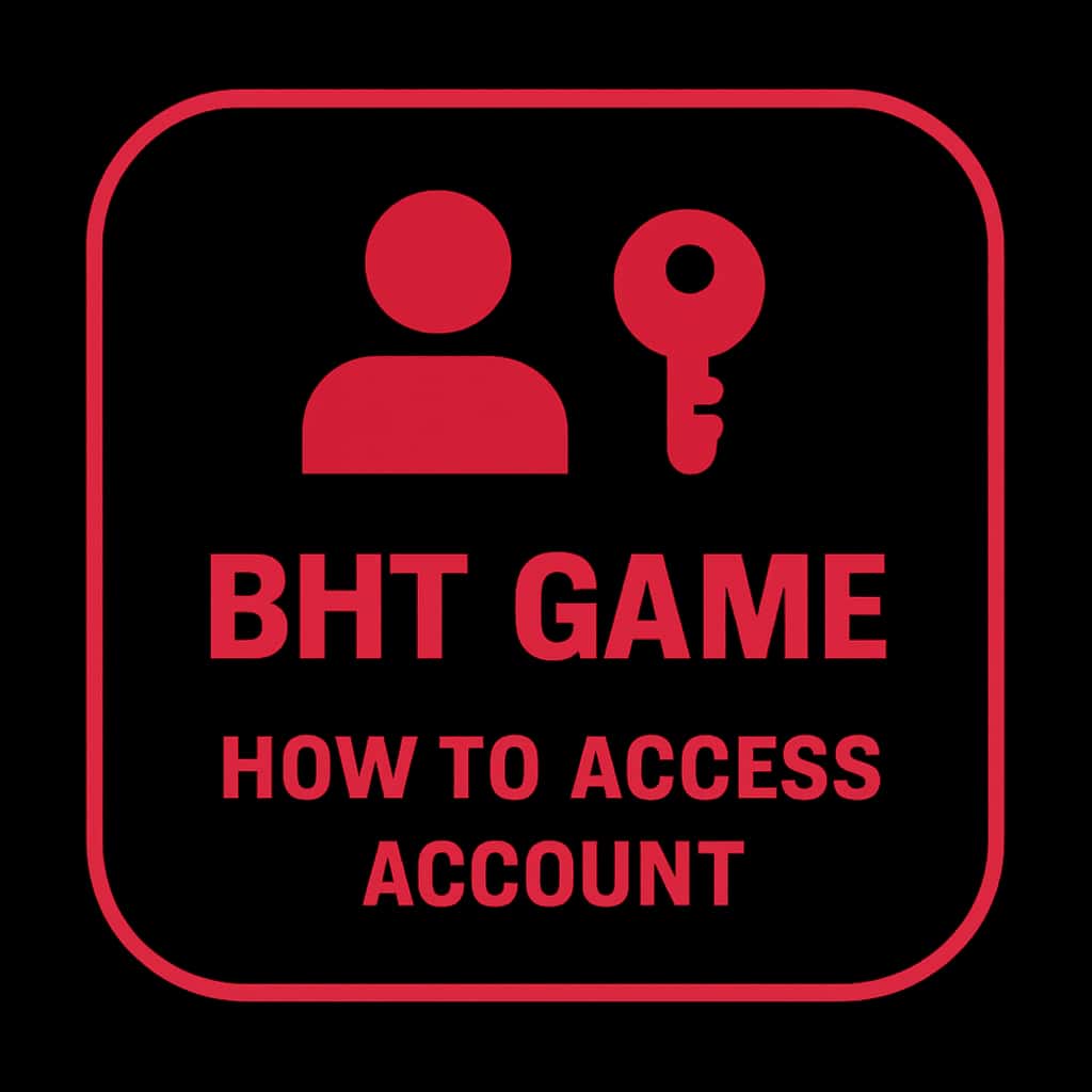 Icon representing BHT Game account access.