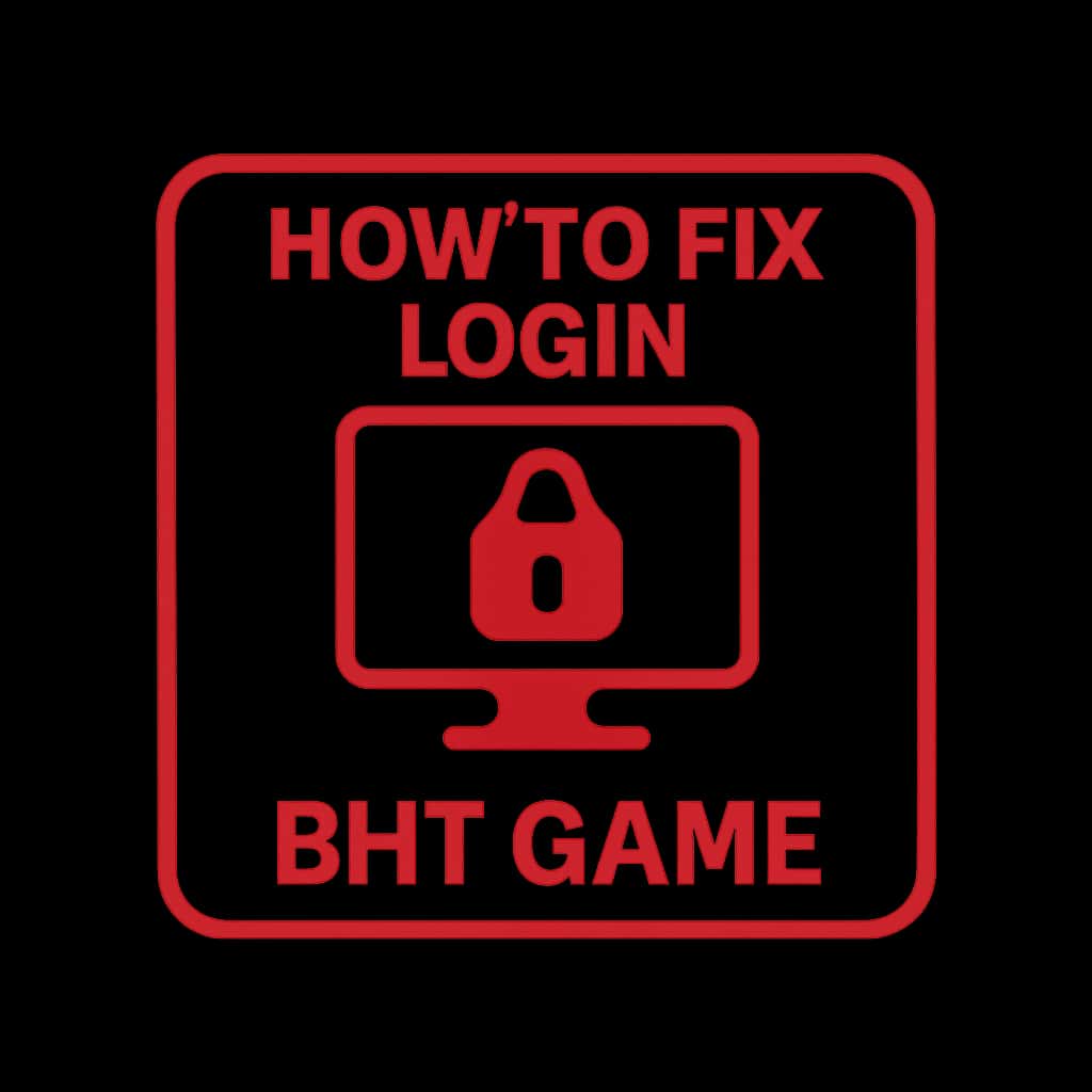 An icon symbolizing assistance for BHT Game login issues.